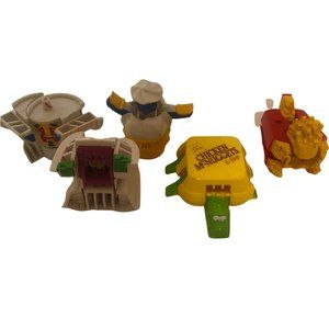 Vintage McDonalds Happy Meal 1990  5 Transformers